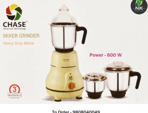 Chase Mixer 600 watt 3 years full warranty